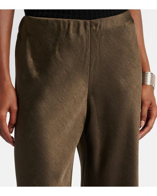 Vince Brown Gerade Hose Aus Satin
