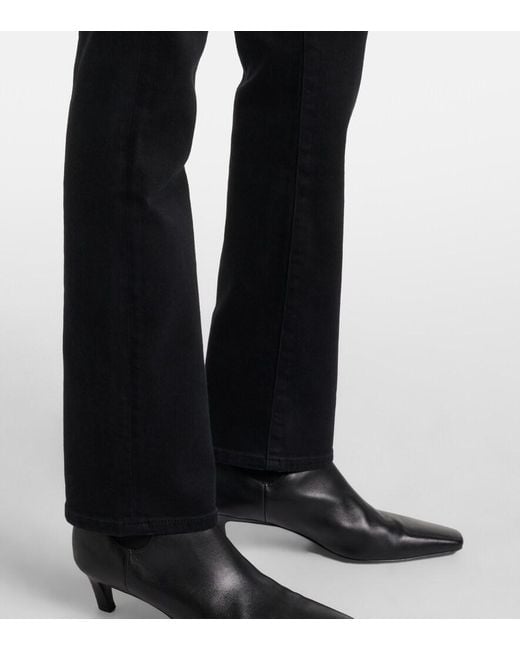 FRAME Black Pencil Slim Jeans