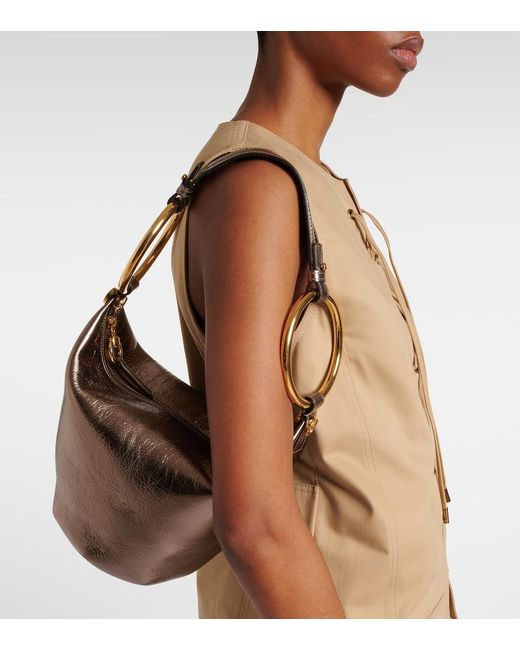 Chloé White Bracelet Small Leather Shoulder Bag