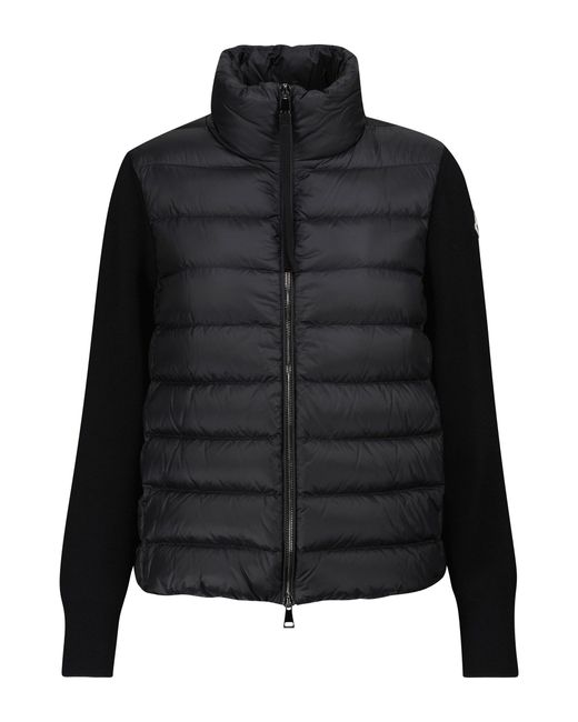 Moncler Black High-neck Padded Jacket