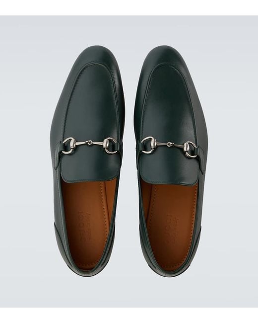 Gucci Jordaan Herrenloafer, Größe in Green für Herren