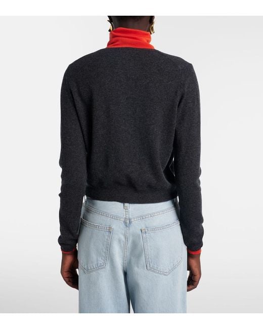 Jardin Des Orangers Black Cashmere Cardigan