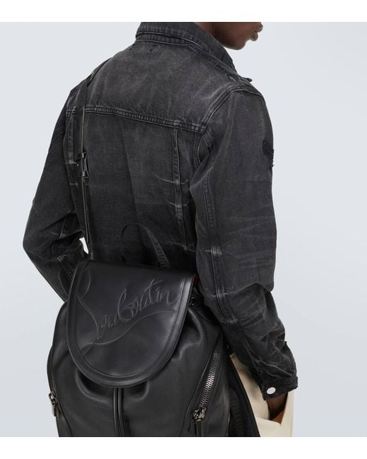 Zaino Explorafunk di Christian Louboutin in Black da Uomo