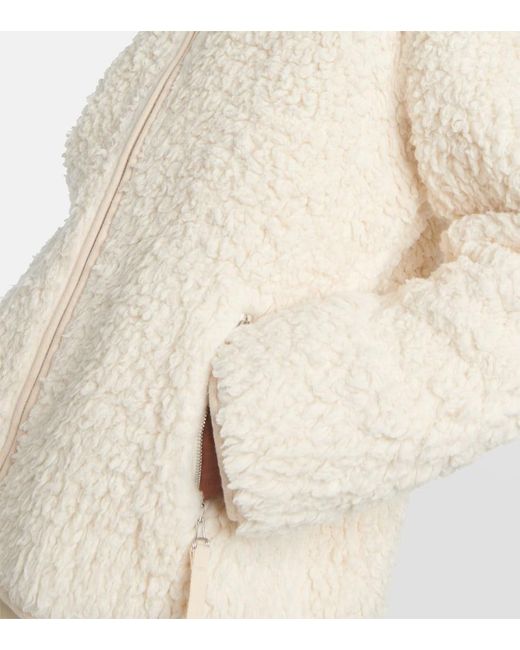 Jil Sander Natural Teddy Jacket