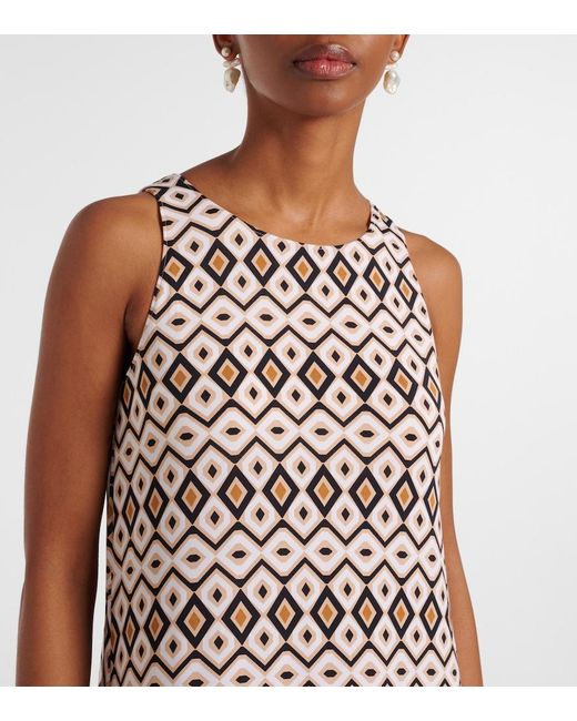 Max Mara Multicolor Miki Printed Maxi Dress