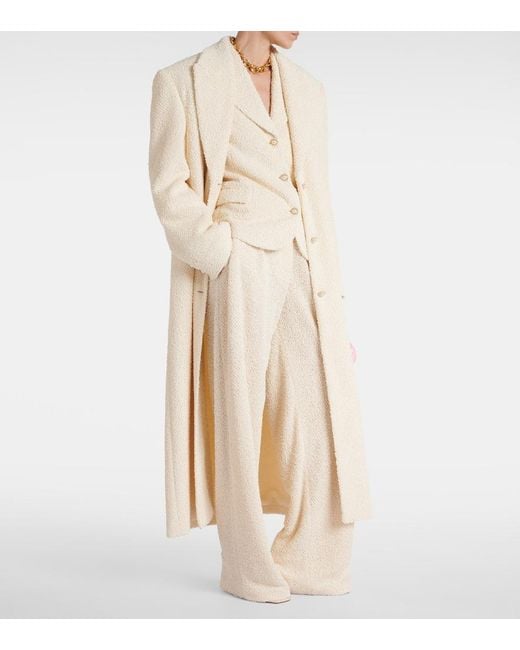 Magda Butrym Natural Boucle Blazer
