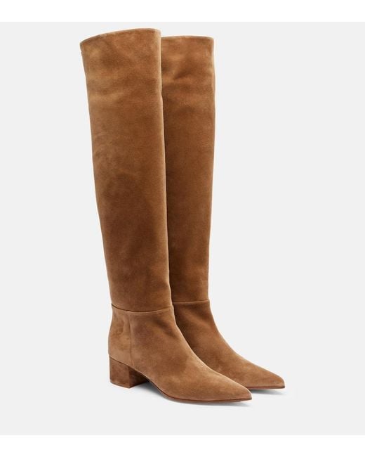 Botas Mosqueteras 45 De Ante Gianvito Rossi de color Brown