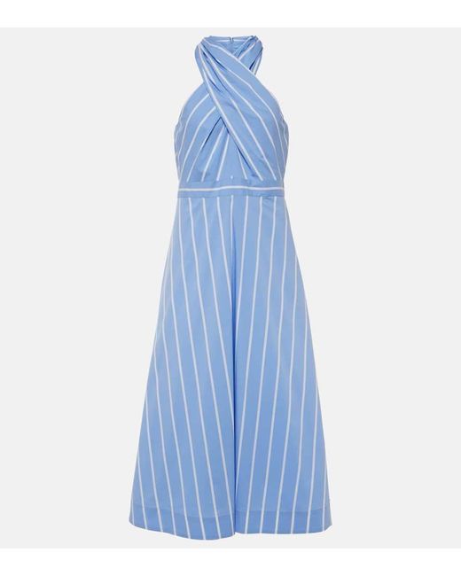 Abito Midi Baylee di Veronica Beard in Blue