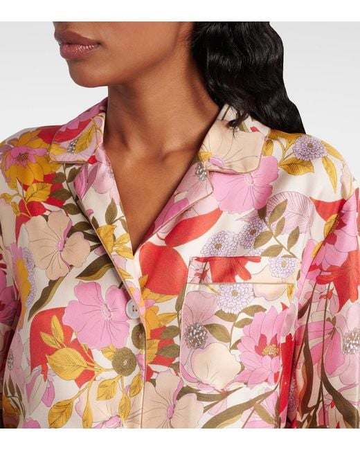 Camicia Alan di Max Mara in Pink