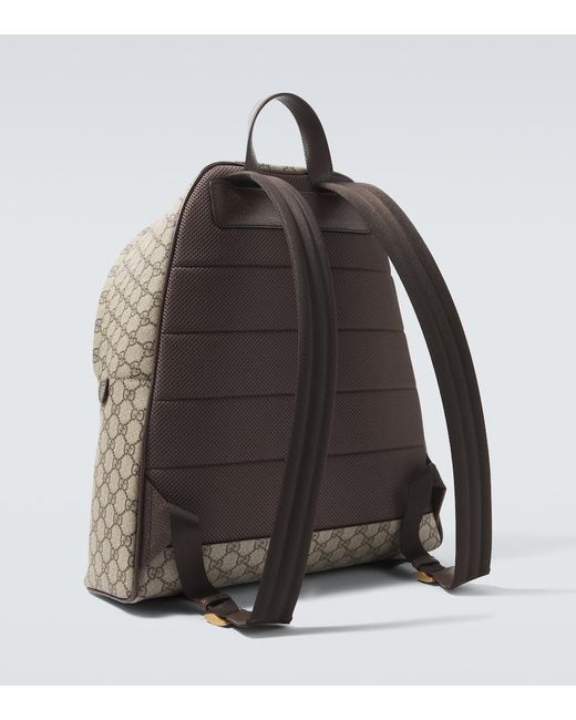Gucci Natural Gg Canvas Backpack for men