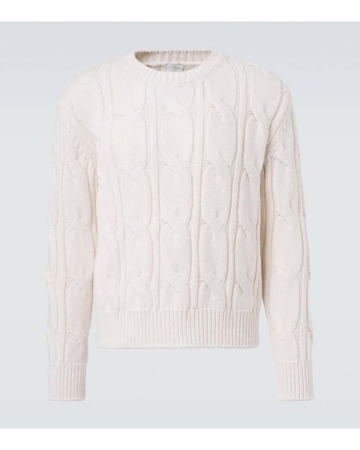 Pullover di Eleventy in White da Uomo
