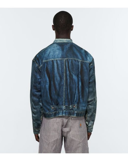 Junya Watanabe X Berberjin Levi's Denim Jacket in Blue for