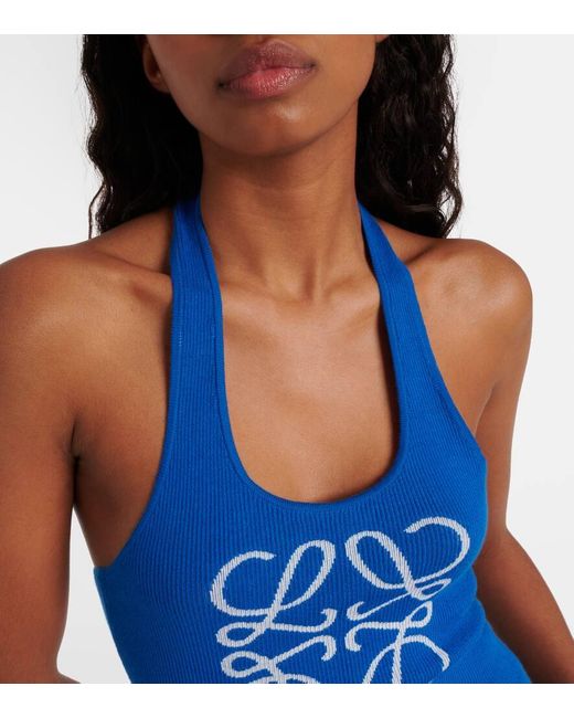 Paula's Ibiza Anagram コットンジャージー Tシャツ LOEWE + Paula's Ibiza コットンジャージー Tシャツ ロゴ