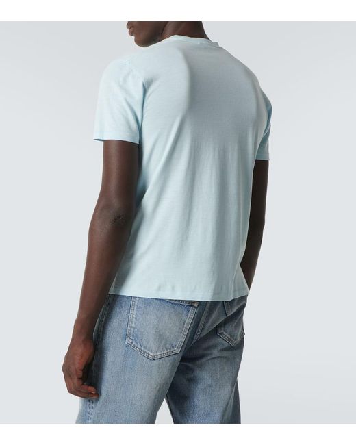 T-Shirt di Tom Ford in Blue da Uomo