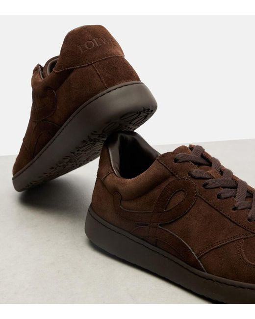 Baskets Jambo En Daim Loewe en coloris Brown