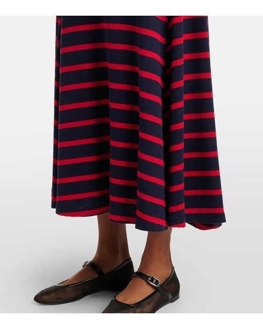 Monaco Line – Ribbed Polo Maxi Dress main image 0