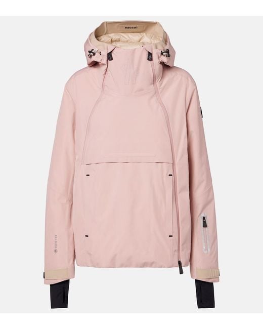 Moncler Pink Ampay Down Ski Jacket
