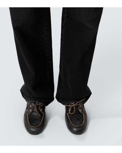 Miu Miu Blue Mid-Rise Straight Jeans for men