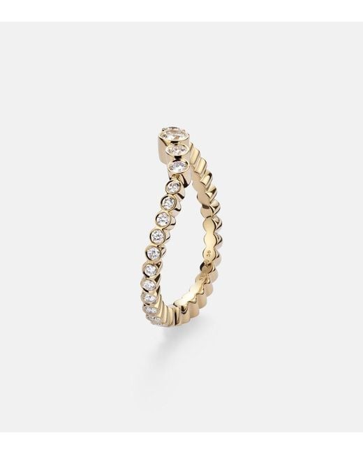 Sophie Bille Brahe White Sky Classic 18Kt Ring With Diamonds