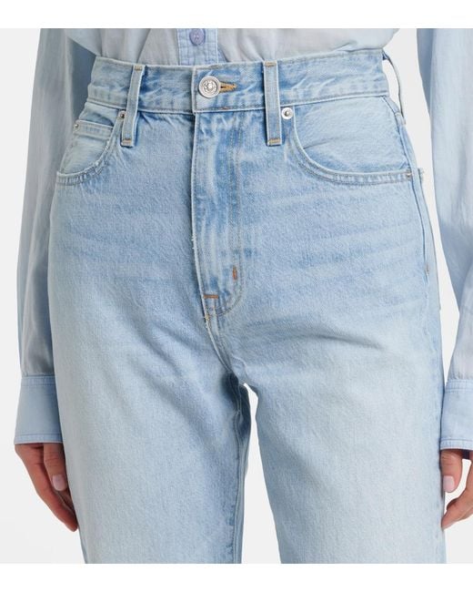 SLVRLAKE Denim Blue London Straight Jeans