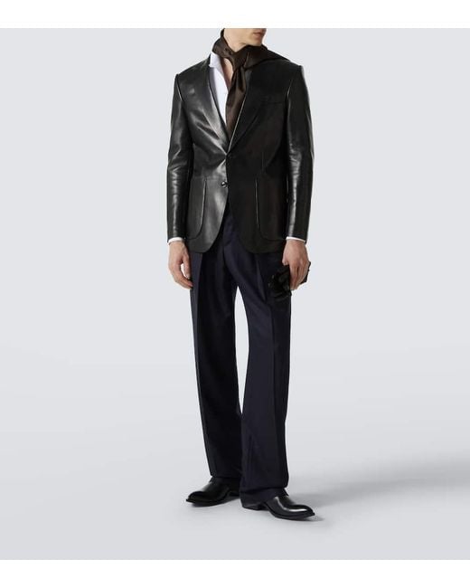 Tom Ford Schal Aus Seide in Brown für Herren