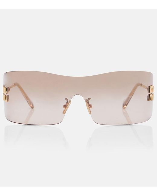 Miu Miu Natural Aube Shield Sunglasses