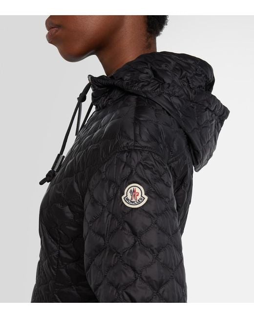 Moncler Black Arum Quilted Down Jacket