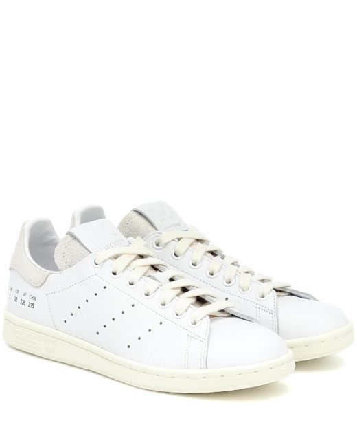 Baskets Stan Smith en cuir et daim adidas en coloris Blanc | Lyst