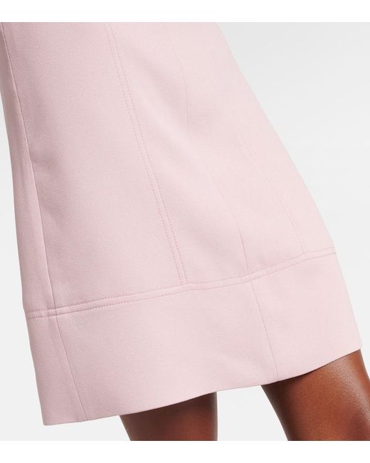 Giambattista Valli Pink Bow-Detail Minidress