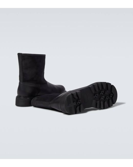 Stivaletti Suilven Walk di Loro Piana in Black da Uomo