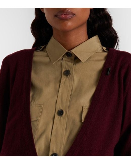 Prada Red Cashmere Sweater