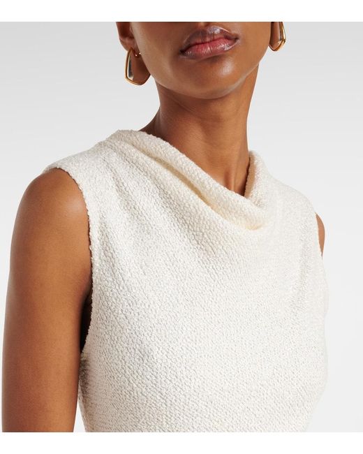Gabriela Hearst White Awar Silk Maxi Dress