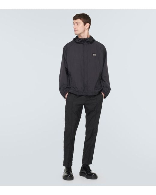 Dolce & Gabbana Black Technical Jacket for men