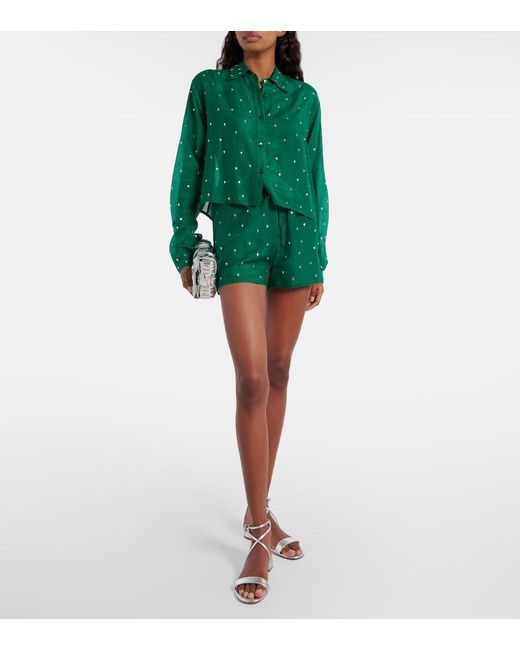 Camicia Gem di Oseree in Green