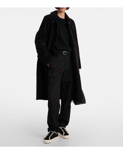 Inuikii Black Suede Low-Top Sneakers