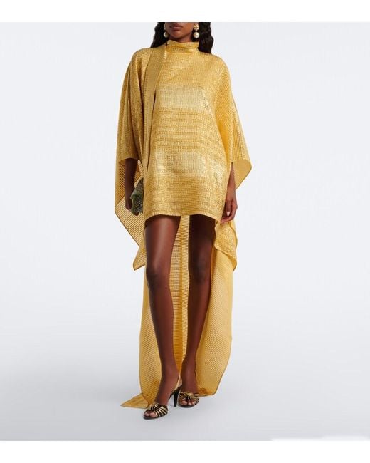 Taller Marmo Yellow Denver Sunrise Fil Coupe Kaftan