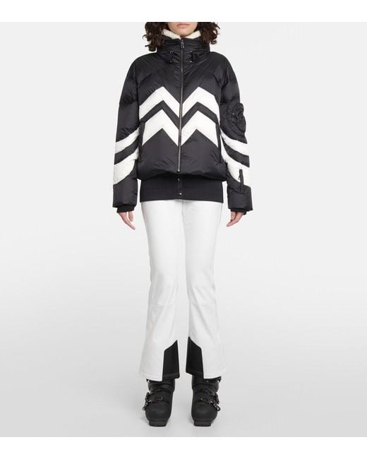 Bogner Black Valea Padded Ski Jacket