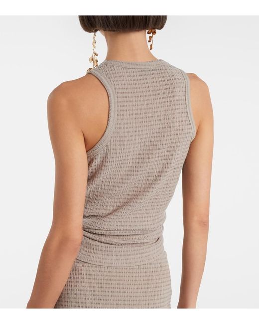 Magda Butrym Natural Knotted Top
