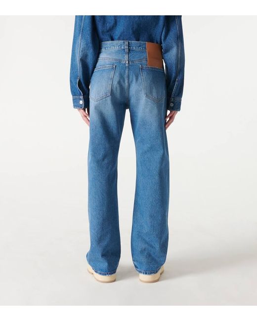 Jacquemus Blue Le De Nimes Droit Straight Jeans for men
