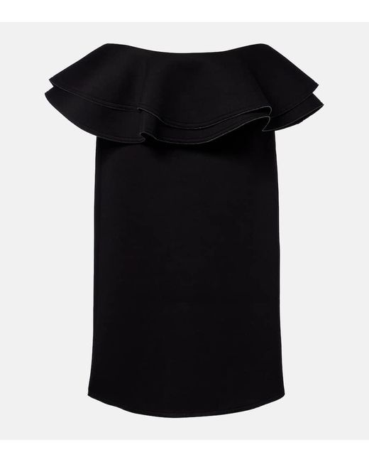 Gonna Midi Con Volant di Plan C in Black