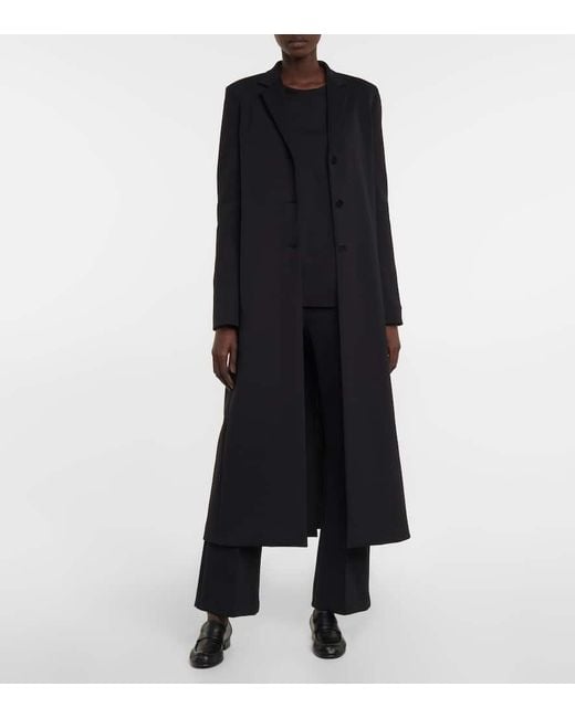 The Row Black Sallik Coat