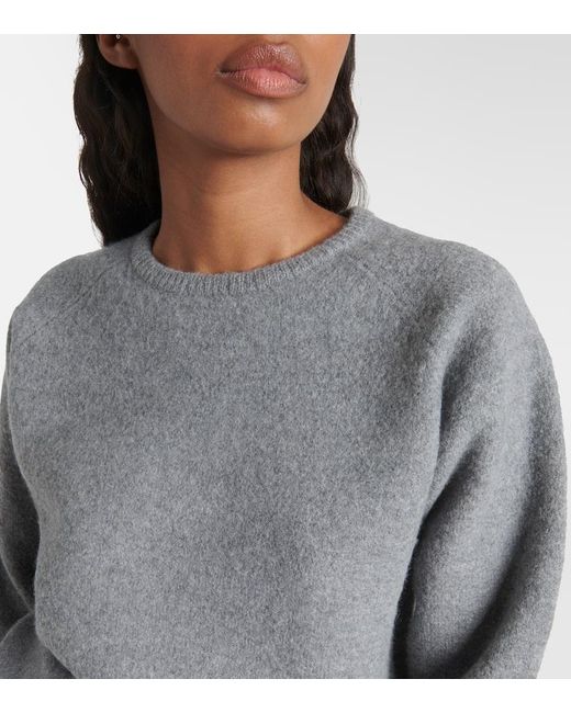 Totême  Gray Pullover aus Wolle