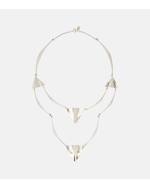 Isabel Marant White Blair Necklace
