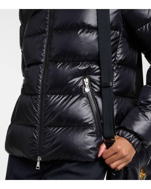 Moncler Black Gles Quilted Down Jacket