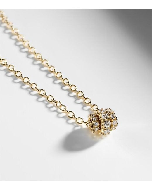 Spinelli Kilcollin Metallic Vesta 18Kt Chain Necklace With Diamonds