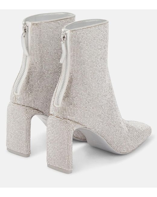 Jonathan Simkhai Gray Kelsey Embellished Ankle Boots