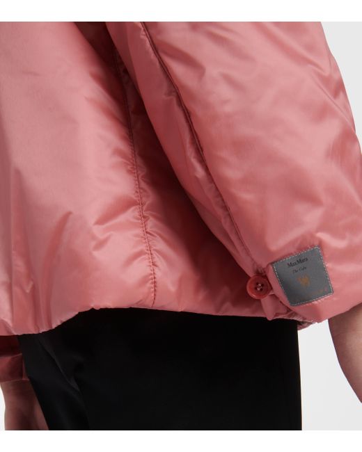 Max Mara Pink Greenh Padded Jacket
