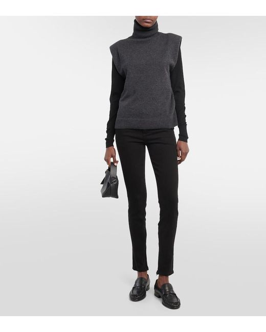 Citizens of Humanity Black Jayla High-Rise Skinny Jeans