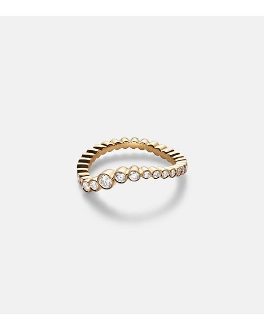 Sophie Bille Brahe White Sky Classic 18Kt Ring With Diamonds