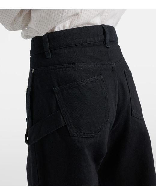 Jean Barrel A Taille Haute J.W. Anderson en coloris Blue